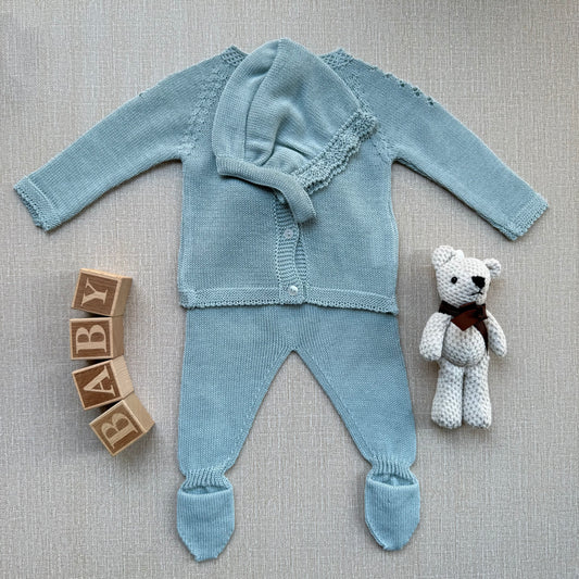 Conjunto Polaina Roble