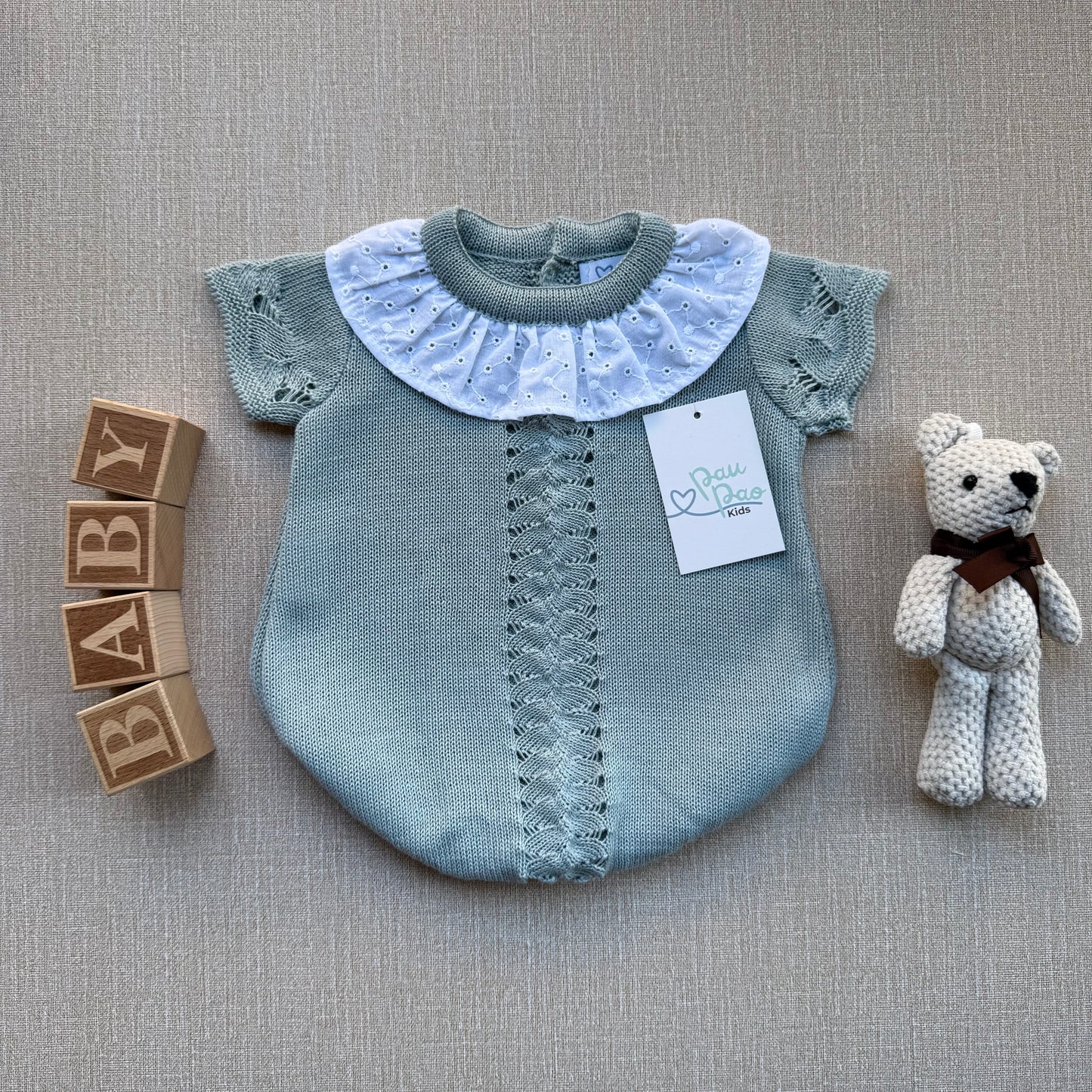 Conjunto Mimos Verde Empolvado