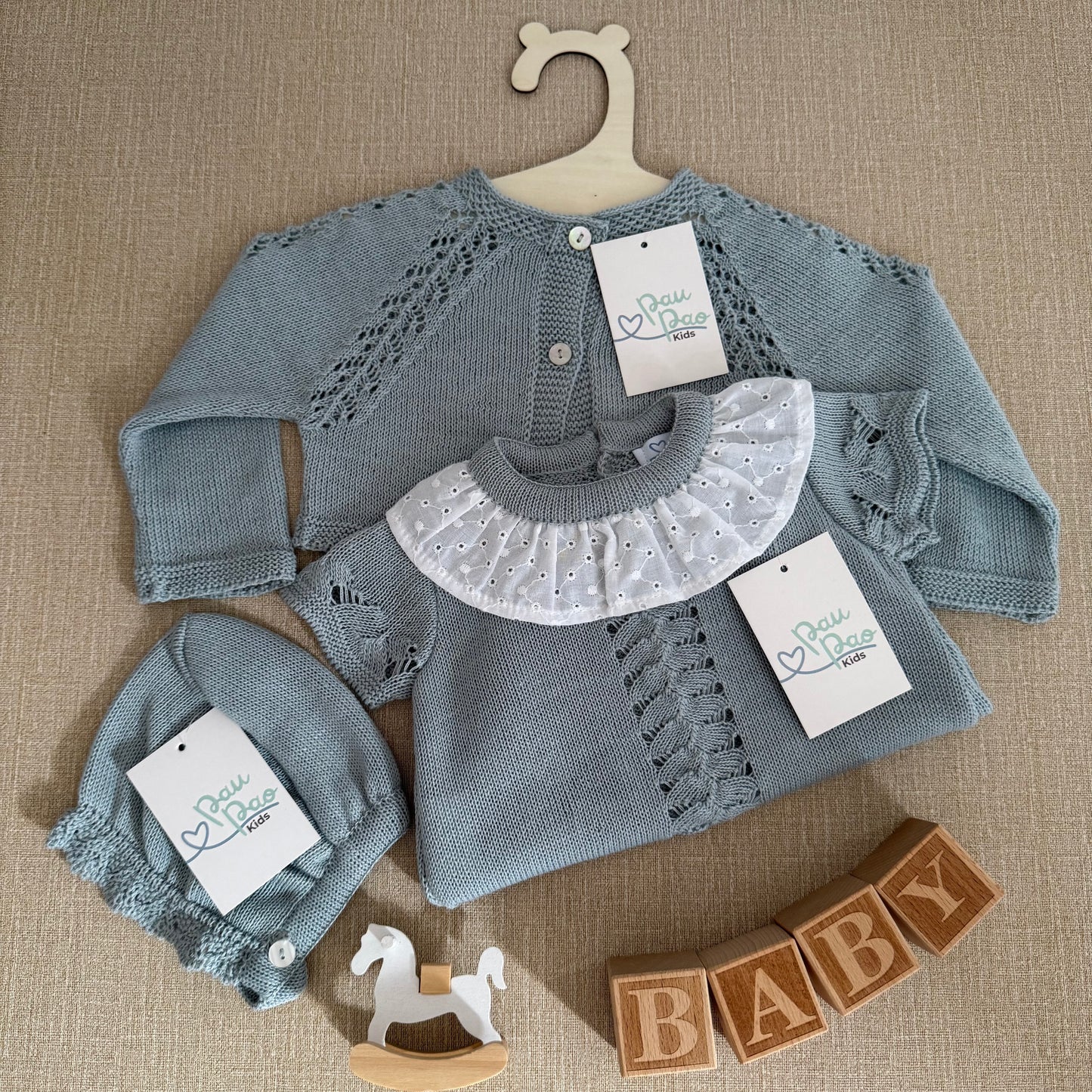 Conjunto Mimos Verde Empolvado