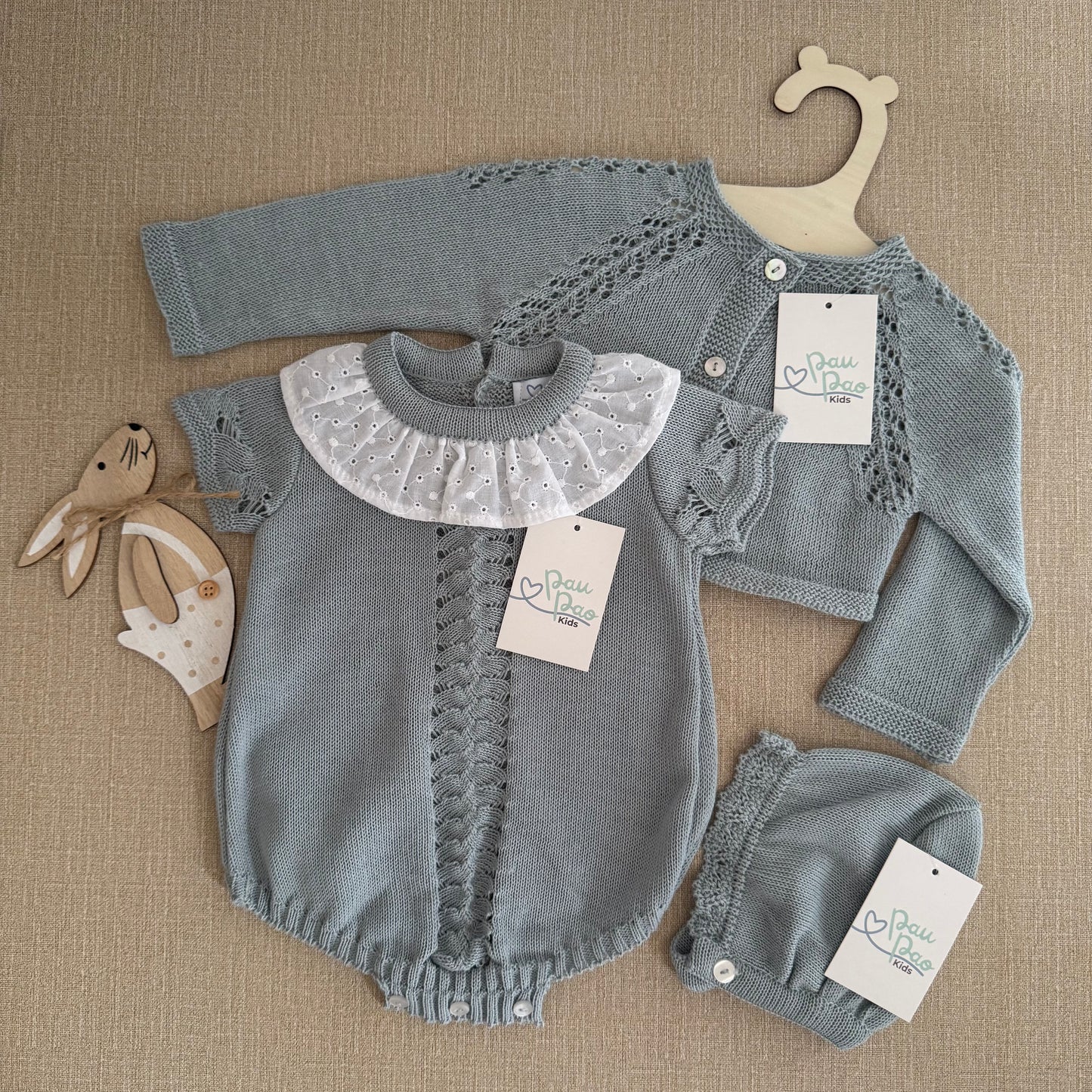 Conjunto Mimos Verde Empolvado