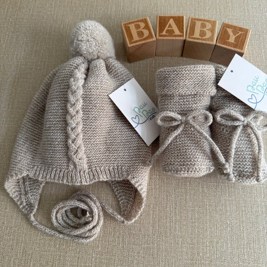 Conjunto Gorro y Patucos – Invierno
