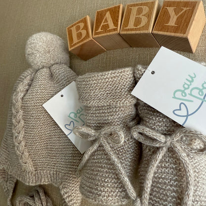 Conjunto Gorro y Patucos – Invierno