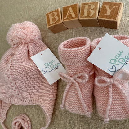 Conjunto Gorro y Patucos – Invierno