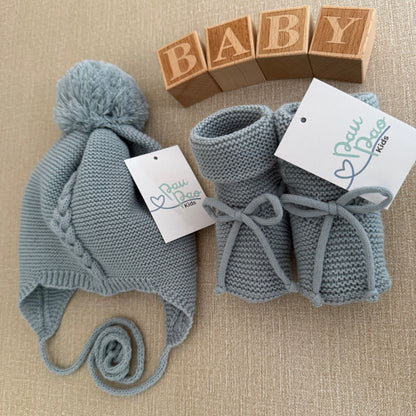 Conjunto Gorro y Patucos – Invierno