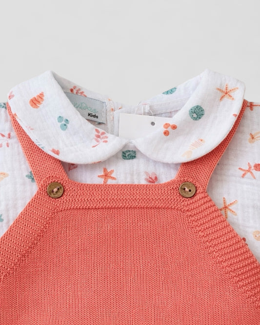 Conjunto Peto Mandarina