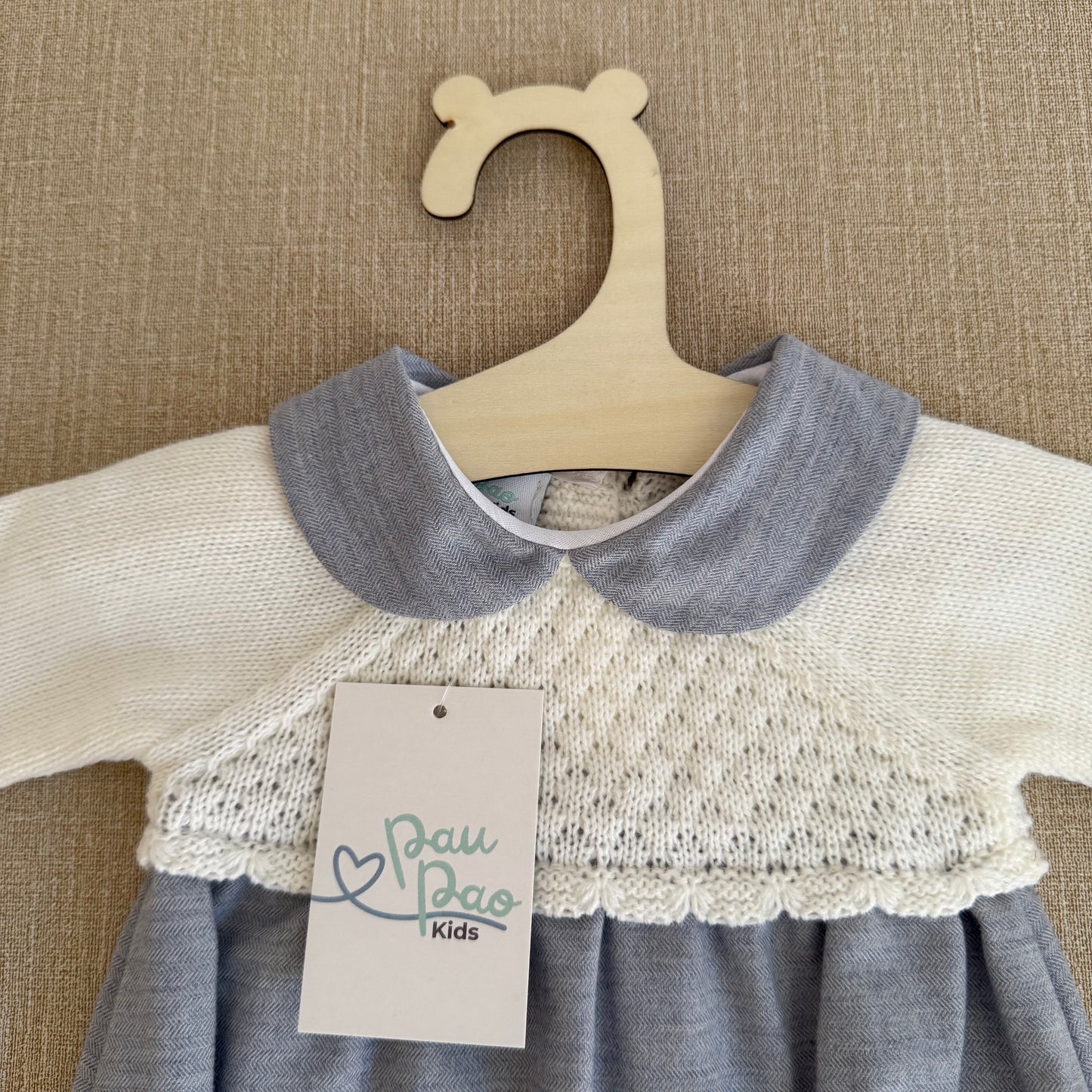 Conjunto Pelele y Capota Nube