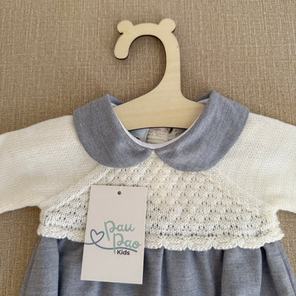 Conjunto Pelele y Capota Nube