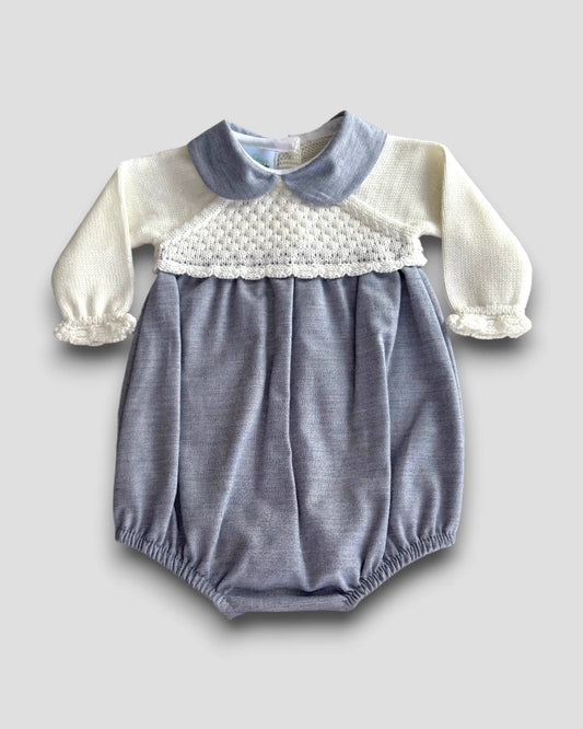 Conjunto Pelele y Capota Nube